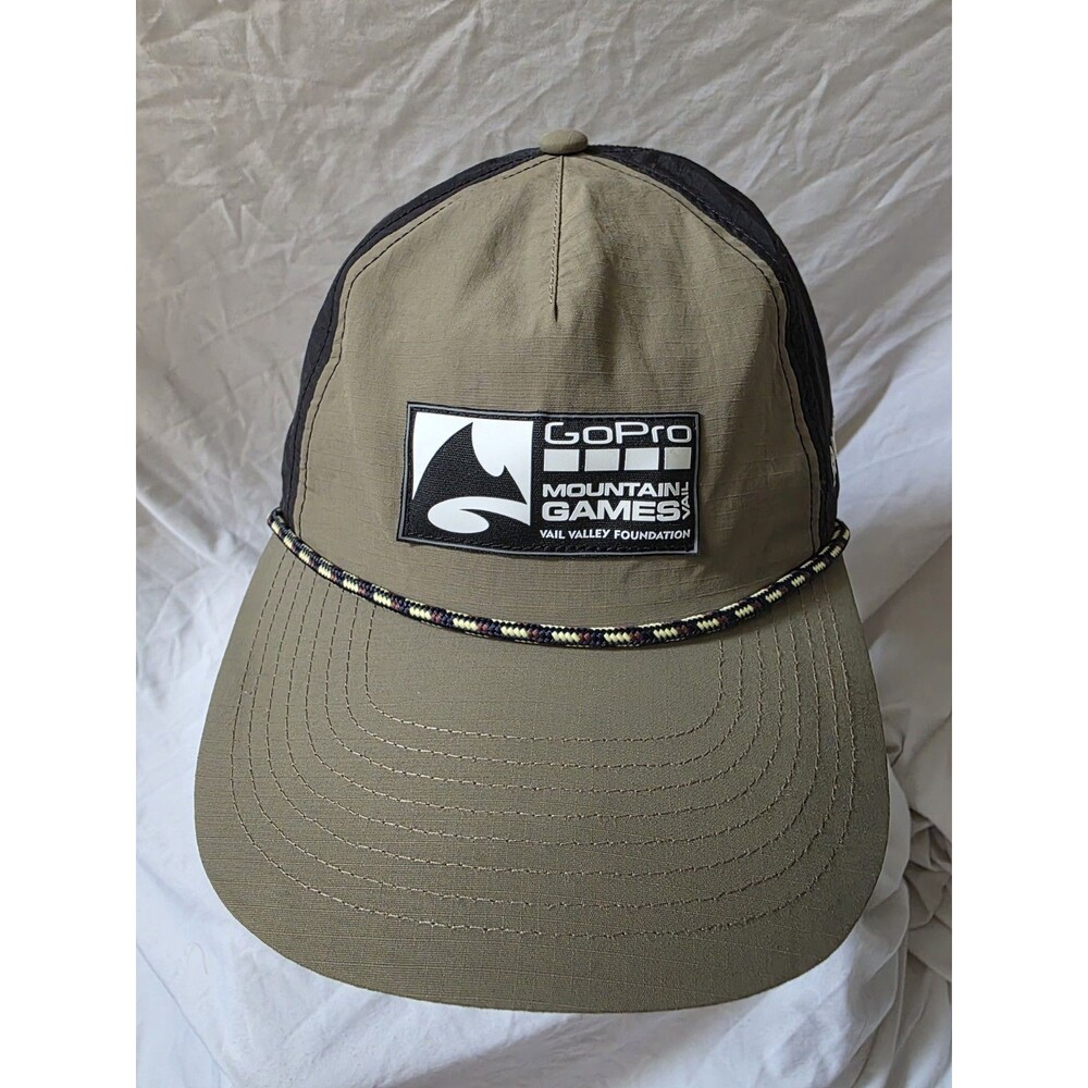 GoPro Mountain Games Vail CO Hat Yo Colorado Adjustable Run Outdoor Athlete EUC